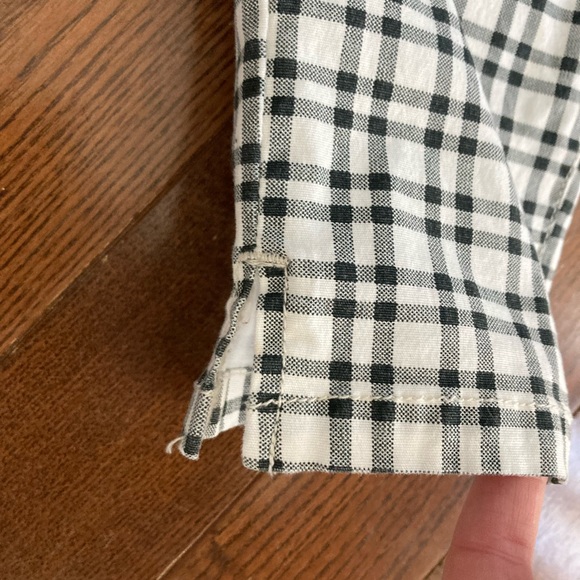 UO Dove plaid stretchy pin-up pants - Picture 4 of 16